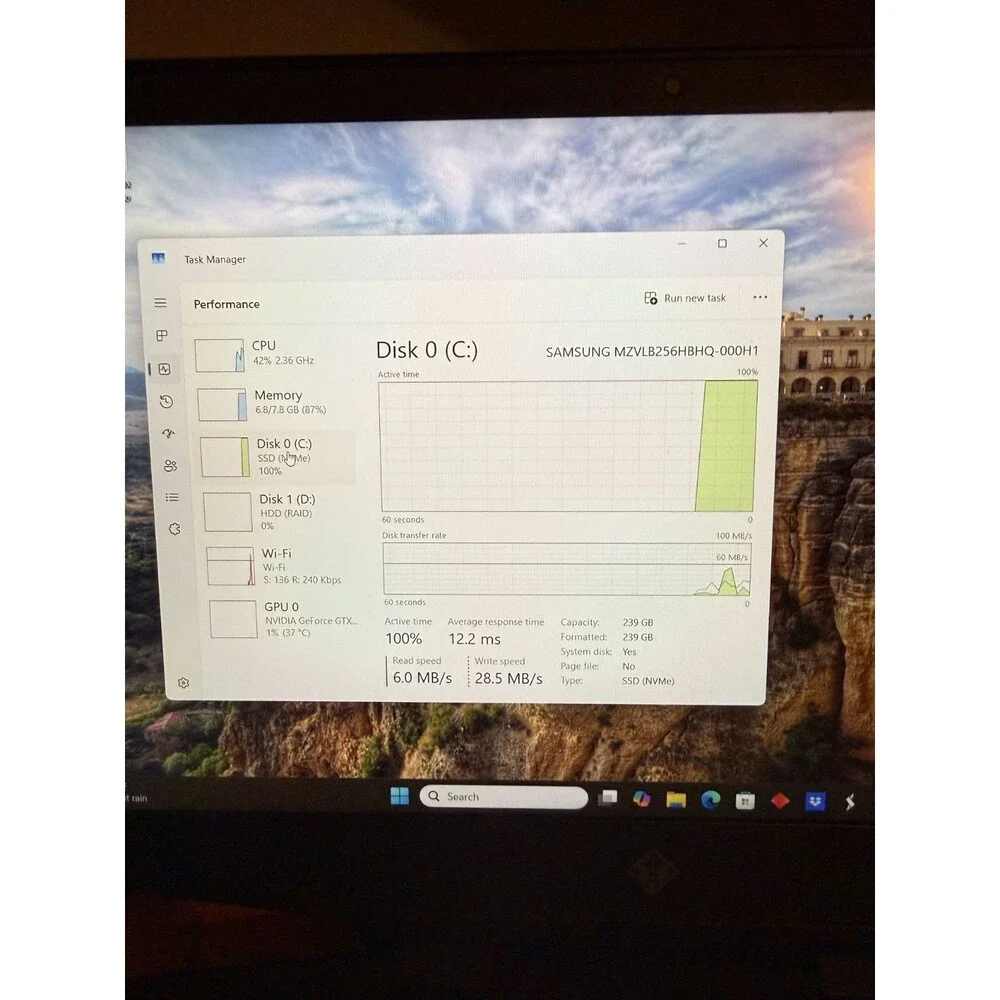 HP omen 15dh1070wm